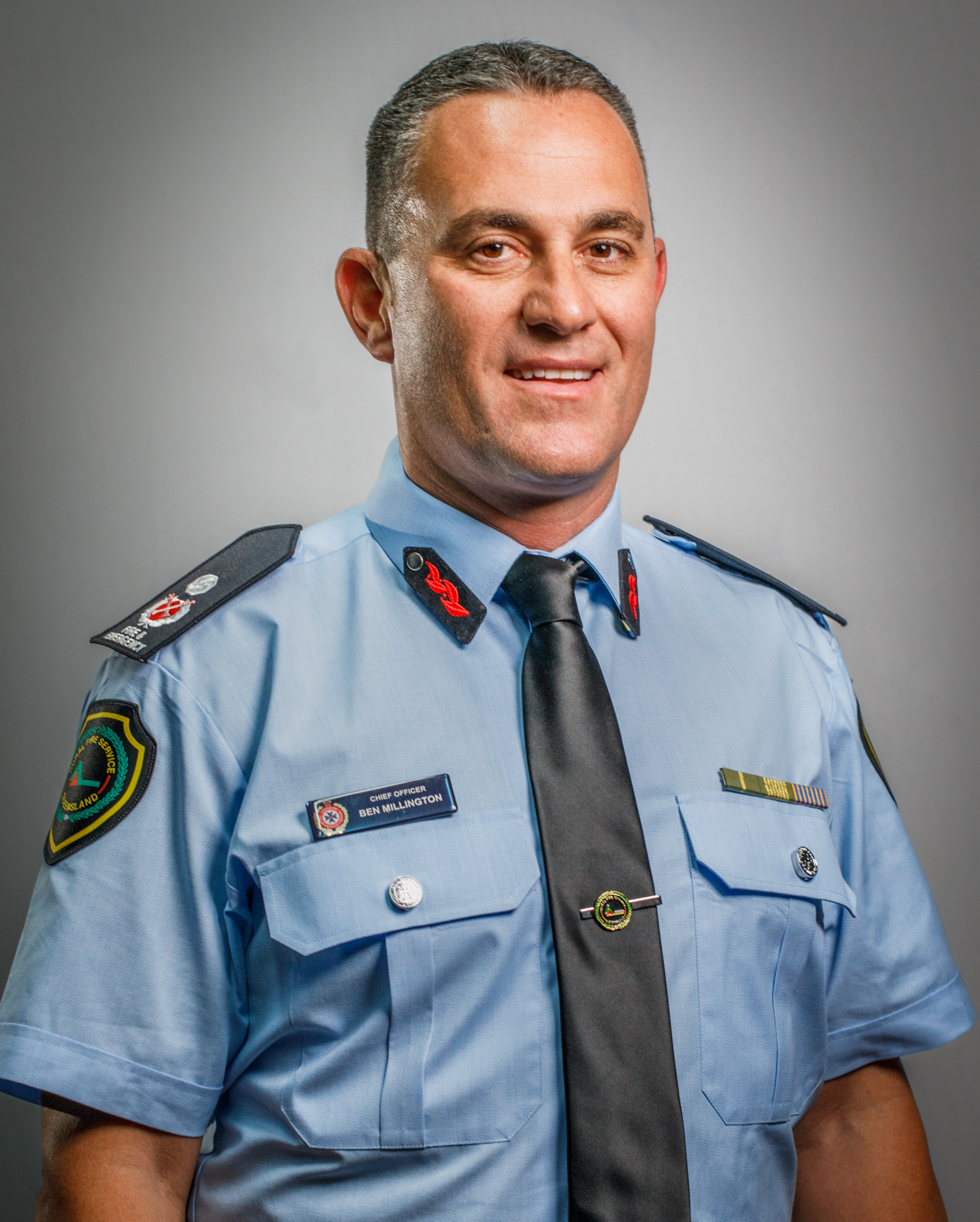Image of Chief Officer RFSQ Ben Millington